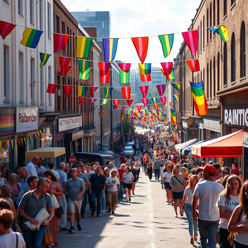 Street parties and a visit from Ian McKellen? Exciting plans for Nottingham's Rainbow Quarter